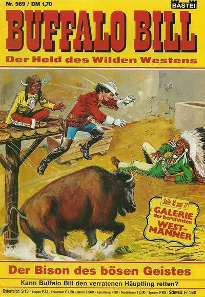 Cover of Der Bison des bösen Geistes