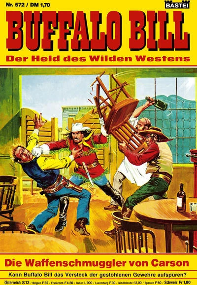 Cover of Die Waffenschmuggler von Carson