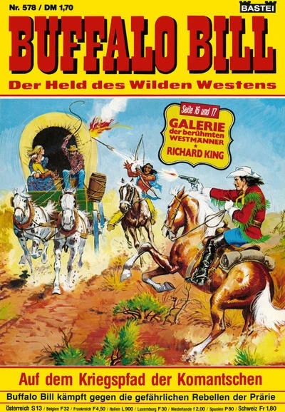Cover of Auf dem Kriegspfad der Komantschen