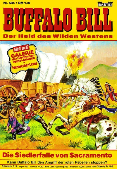 Cover of Die Siedlerfalle von Sacramento