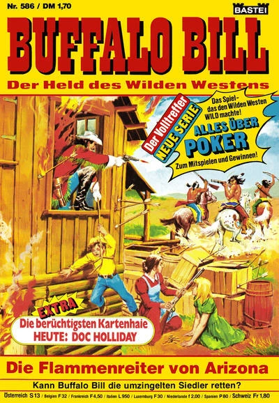 Cover of Die Flammenreiter von Arizona