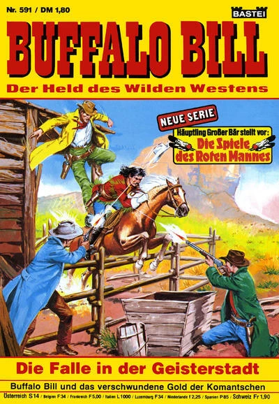 Cover of Die Falle in der Geisterstadt
