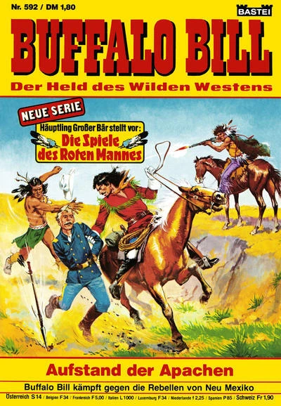 Cover of Aufstand der Apachen