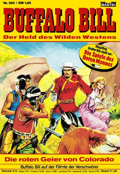Cover of Die roten Geier von Colorado