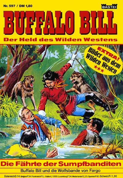 Cover of Die Fährte der Sumpfbanditen