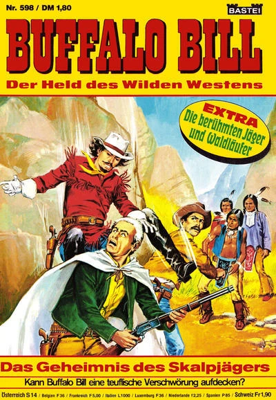 Cover of Das Geheimnis des Skalpjägers