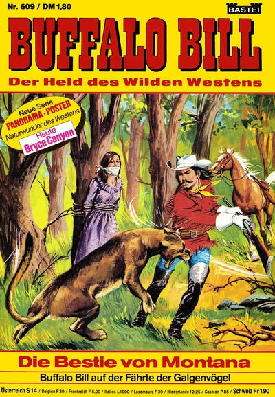 Cover of Die Bestie von Montana