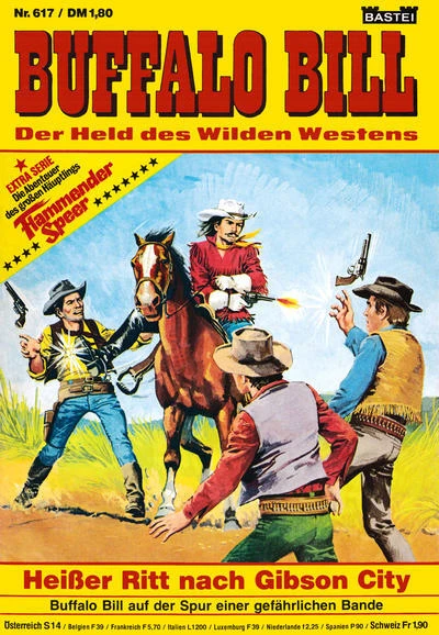 Cover of Heißer Ritt nach Gibson City