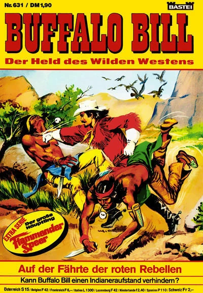 Cover of Auf der Fährte der roten Rebellen