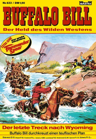 Cover of Der letzte Treck nach Wyomin