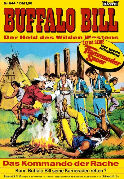 Cover of Das Kommando der Rache