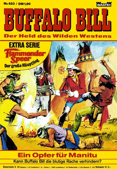 Cover of Ein Opfer für Manitu