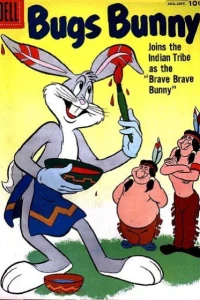 Bugs Bunny Joins The Indian Tribe as Brave Brave Bunny