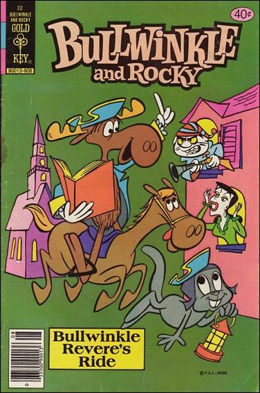 Cover of Bullwinkle Revere's Ride; Alaska Highwayman; The Village Blocksmith; Barbara Frisky