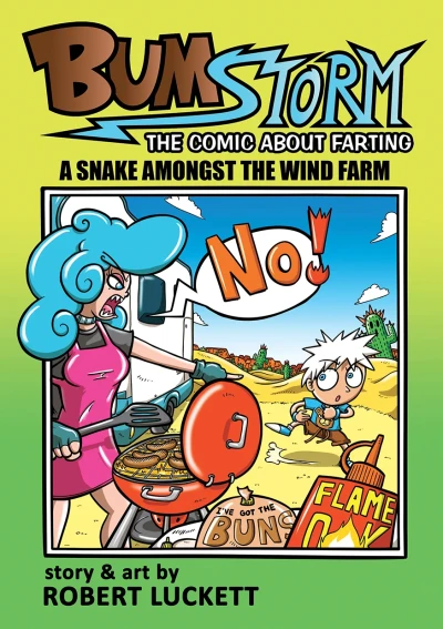 Cover of A Snake Amongst The Wind Farm