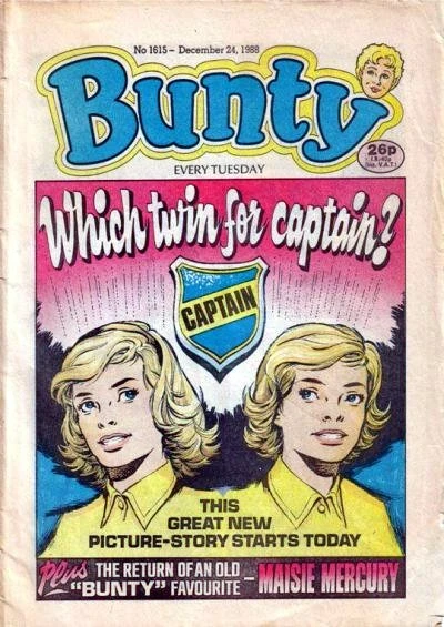 Cover of Which twin for captain?