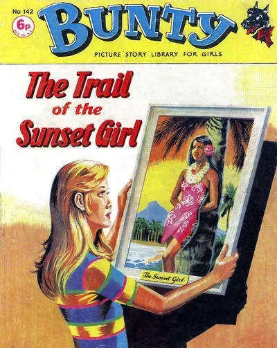 Cover of The Trail of the Sunset Girl