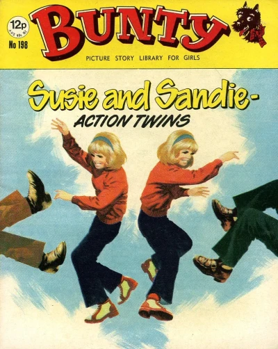 Cover of Susie and Sandie - Action Twins