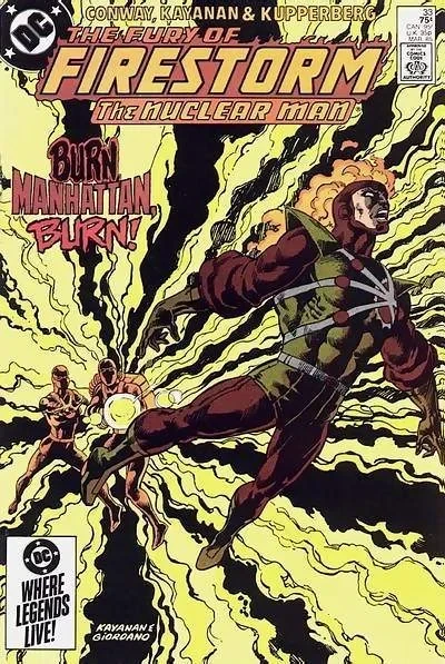 Cover of Burn, Manhattan, Burn!