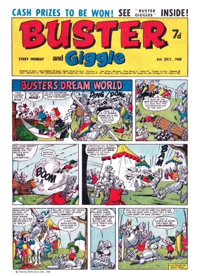 Cover of Issue #19680706