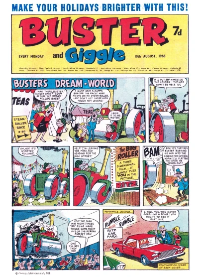 Cover of Issue #19680810