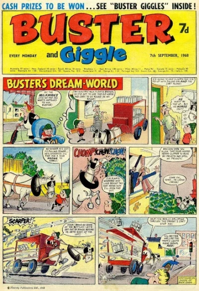 Cover of Issue #19680907
