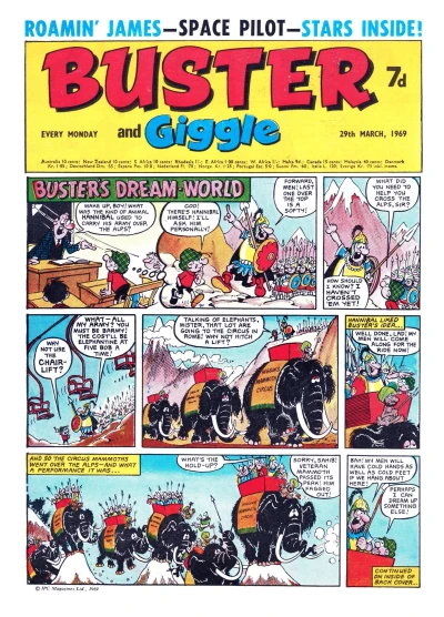 Cover of Issue #19690329