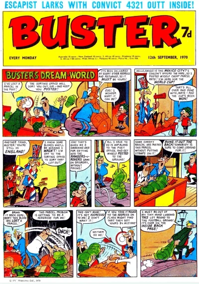 Cover of Issue #19700912