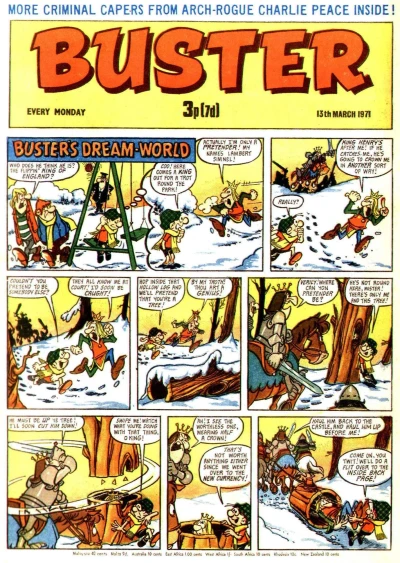 Cover of Issue #19710313