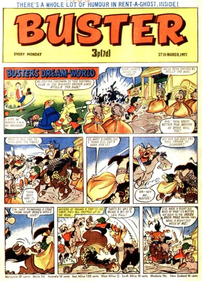 Cover of Issue #19710327