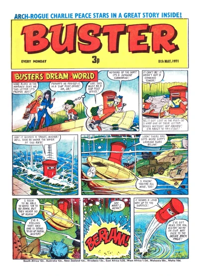 Cover of Issue #19710508