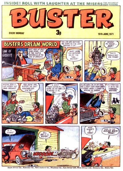 Cover of Issue #19710619