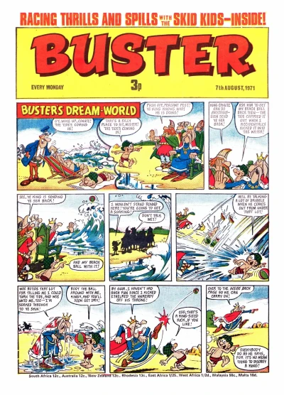 Cover of Issue #19710807