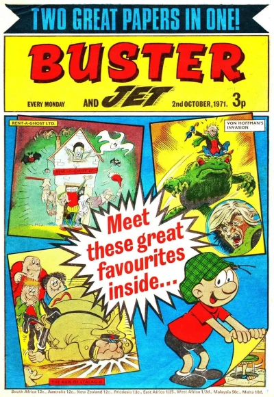 Cover of Issue #19711002