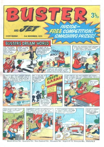 Cover of Issue #19731103