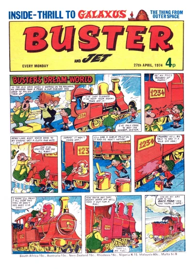 Cover of Issue #19740427