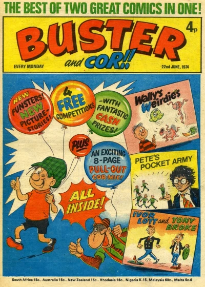Cover of Issue #19740622