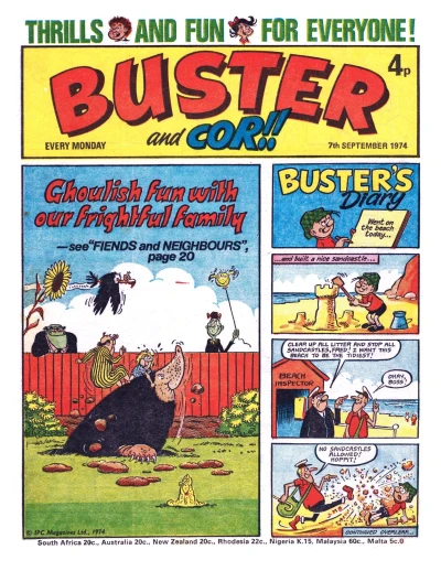 Cover of Issue #19740907