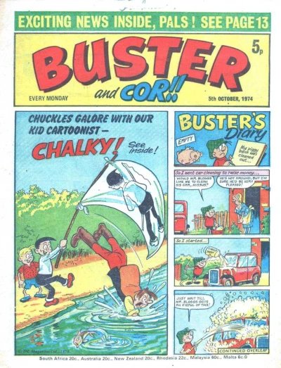 Cover of Issue #19741005