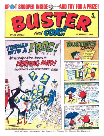 Cover of Issue #19750215