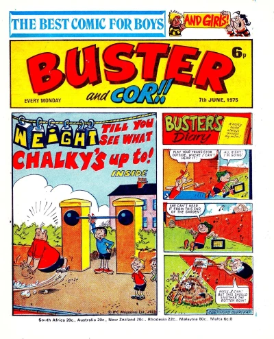 Cover of Issue #19750607