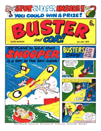 Cover of Issue #19750705