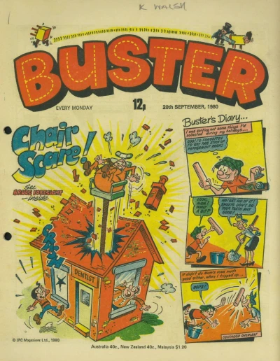 Cover of Issue #19800920