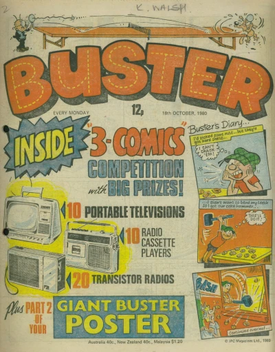 Cover of Issue #19801018
