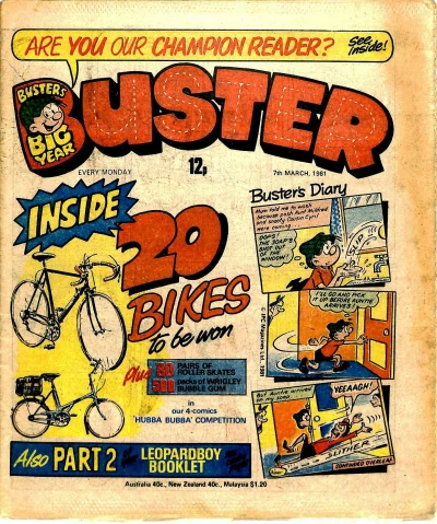 Cover of Issue #19810307