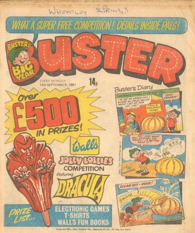 Cover of Issue #19810912