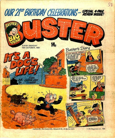 Cover of Issue #19811010