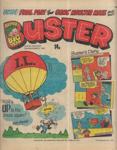 Cover of Issue #19811107