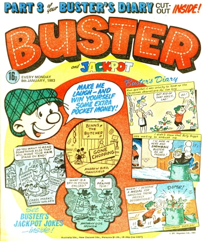 Cover of Issue #19830108