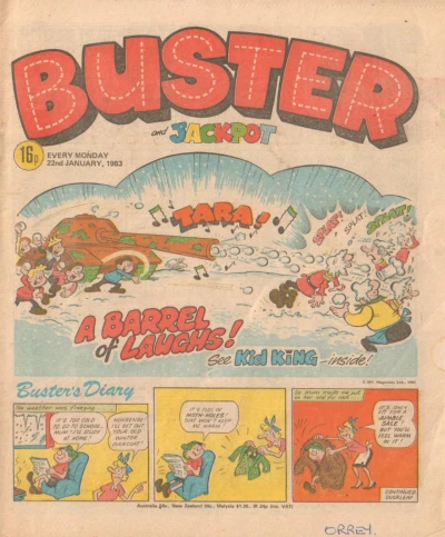 Cover of Issue #19830122